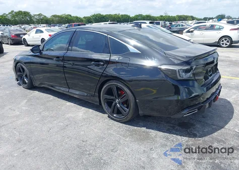 2022 Honda Accord Sport 2.0T из США, поврежденный, VIN 1HGCV2F38NA009608